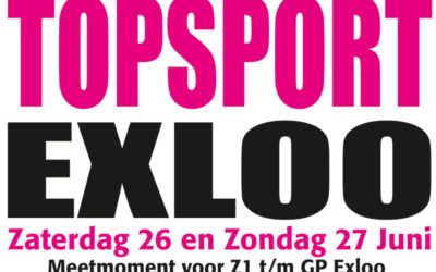 Topsport Exloo op 26 en 27 juni 2021